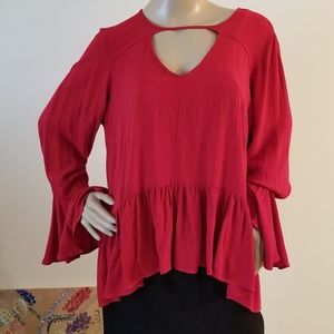 Bell Sleeve Blouse